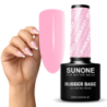 Sunone Rubber Base Pink 07 Baza kauczukowa budująca do paznokci 5ml - 10