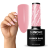 Sunone Rubber Base Pink 09 Baza kauczukowa budująca do paznokci 5ml - 3