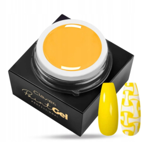 Clavier Paint Gel Ornamenty Yellow 5g żółty żel do zdobień paznokci