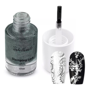 Isabellenails Stamping Lack Silver Lakier klasyczny do stemplowania srebrny 7ml