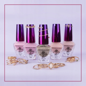 Lakier klasyczny Molly Lac 10ml + baza Seche 14ml+ top Seche 14ml