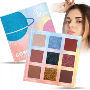 Stars from The Stars Cosmic Planet Eyeshadow Palette Paleta 9 cieni do powiek 10.8g