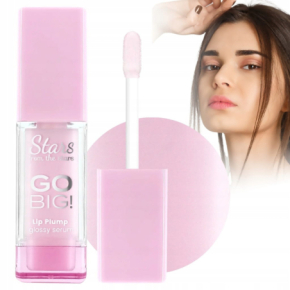 Stars from The Stars GO BIG! 01 Soft Pink Błyszczyk serum powiększający usta 8g