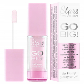 Stars from The Stars GO BIG! 01 Soft Pink Błyszczyk serum powiększający usta 8g