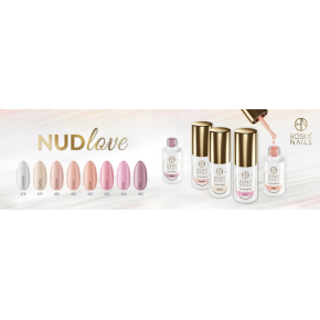 Boska Nails 478 NUDlove Charlotte – jasny odcień beżu lakier hybrydowy 6ml