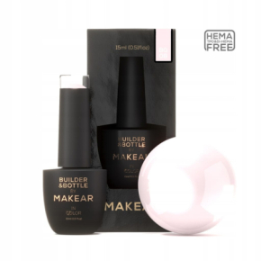 Makear Builder&Bottle BG08 Żel budujący do paznokci w butelce z pędzelkiem Hema Free 15ml