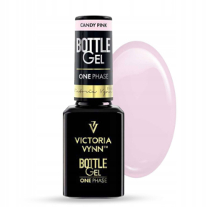 Victoria Vynn Bottle Gel One Phase Candy Pink Żel budujący w buteleczce z pędzelkiem 15ml