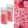 Zestaw ItalWax do depilacji podgrzewacz 40W Single Fo + 4x rolka wosk różowy - 4