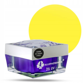 AllePaznokcie Artistic Gel Be on Trend 17 Yellow Żel do zdobień ombre i ornamentów 5g