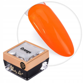 Molly Lac Paint Gel 4 Orange Żel do zdobień ombre i ornamentów HEMA/Di-HEMA Free 5g