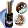 Boska Nails Cosmic Glow 487 Cosmina jasnofioletowy holograficzny lakier hybrydowy 6ml - 3