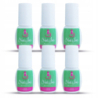 KLCosmetics Nail Glue Szybkoschnący klej do tipsów z pędzelkiem 7g zestaw 6 sztuk - 5