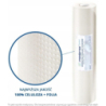 Medprox podkład podfoliowany medyczny serwety w rolce 50x50cm 40 sztuk biały - 2