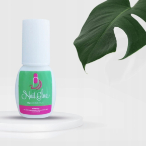 Profesjonalny zestaw do przedłużania paznokci - tipsy ballerina mleczne bk 240 sztuk + klej 7g