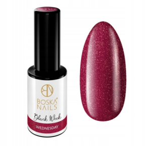 Boska Nails Black Week 511 Wednesday Kolorowy lakier hybrydowy 6ml