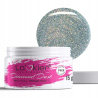 La’kier Diamond Dust Midnight Silver 15g hipoalergiczny samopoziomujący żel budujący do paznokci z efektem Flash - 3