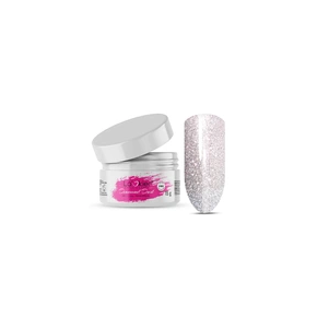 La’kier Diamond Dust Diamond Frost 15g hipoalergiczny samopoziomujący żel budujący do paznokci z efektem Flash