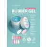 Claresa Rubber Gel 1 budujący żel do przedłużania paznokci transparentny 45g - 13