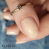Claresa Żel budujący samopoziomujący do paznokci Soft&Easy Builder Gel Dancing Sparkles 12g - 12