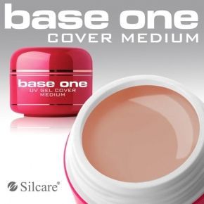 Silcare Base One Cover Medium 5g budujący żel UV do paznokci