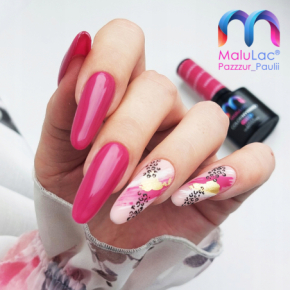 MaluLac Zestaw 30x lakier hybrydowy + elegancki kuferek
