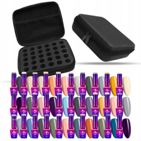 Molly Lac Zestaw 30x lakier hybrydowy + elegancki kuferek