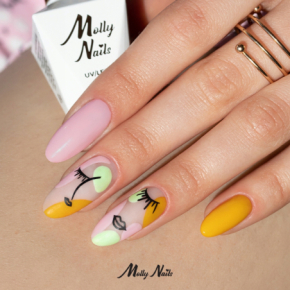 Molly Lac Zestaw 30x lakier hybrydowy + elegancki kuferek