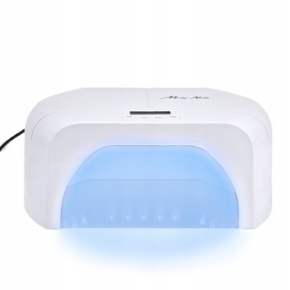 Molly Nails Mocna lampa UV/LED UV BQ-L8 298W do lakierów hybrydowych, żeli i akrylożeli biała