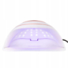 Molly Nails Mocna lampa UV/LED UV Z7 220W do lakierów hybrydowych, żeli i akrylożeli biała - 4