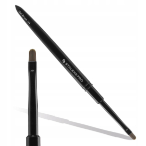 Staleks Expert NBE-04 Profesjonalny pędzelek do żelu i akrylożelu 4mm czarny