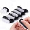 Szczoteczka mini do usuwania pyłu manicure i pedicure czarna 10 sztuk - 1