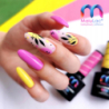 Szczoteczka mini do usuwania pyłu manicure i pedicure czarna 10 sztuk - 11