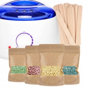 Xanitalia Doll Zestaw do depilacji bezpaskowej - podgrzewacz + 4x wosk twardy 100g + szpatułki