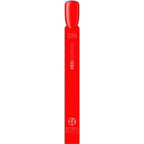 Boska Nails 326 Red Ferry kolorowy lakier hybrydowy 6ml