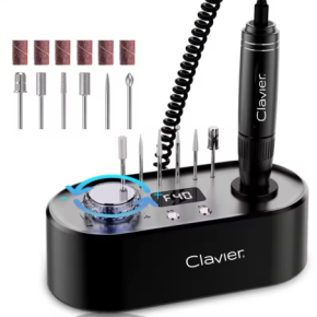 Clavier Frezarka do paznokci manicure i pedicure FX 750 65W czarna