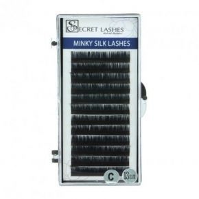 Secret Lashes Rzęsy Minky Softest 0,03 skręt C 15mm