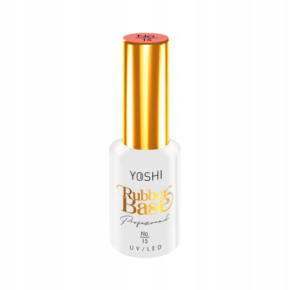 Yoshi Rubber Base 15 Baza kauczukowa do paznokci hybrydowych 10ml