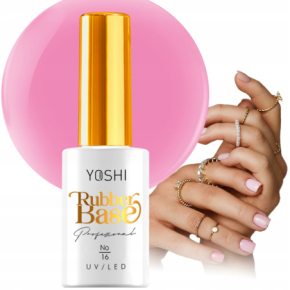 Yoshi Rubber Base 16 Baza kauczukowa do paznokci hybrydowych 10ml