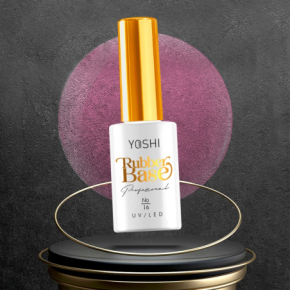 Yoshi Rubber Base 16 Baza kauczukowa do paznokci hybrydowych 10ml