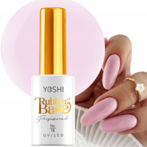 Yoshi Rubber Base 18 Baza kauczukowa do paznokci hybrydowych 10ml