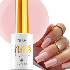 Yoshi Rubber Base 21 Baza kauczukowa do paznokci hybrydowych 10ml