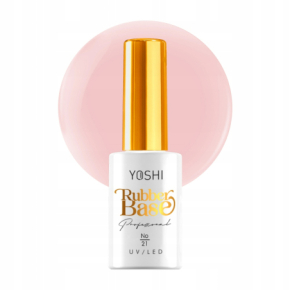 Yoshi Rubber Base 21 Baza kauczukowa do paznokci hybrydowych 10ml
