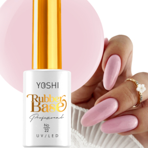 Yoshi Rubber Base 22 Baza kauczukowa do paznokci hybrydowych 10ml