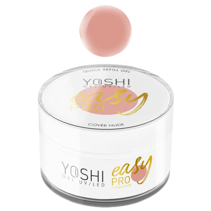 Yoshi Żel budujący do paznokci Gel Easy Pro Cover Nude 50ml Yoshi Żel budujący do paznokci Gel Easy Pro Cover Nude 50ml