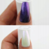 Yoshi Essence 610 Luminous brokatowy kolorowy lakier hybrydowy 6ml - 14
