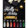 Yoshi Holly Holiday 623 Frosted Cranberry Brokatowy lakier hybrydowy 6ml - 8
