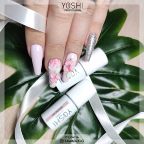 Yoshi Yacht & Yoyo 201 Morning Spa Kolorowy lakier hybrydowy do paznokci 6ml