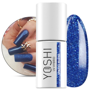 Yoshi Yerba & Yoga 309 Sparks Marks Kolorowy lakier hybrydowy do paznokci 6ml