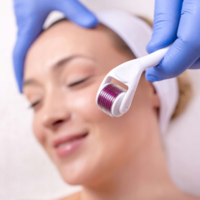 Activ Derma roller do mezoterapii 0.5mm 192 igły tytanowe