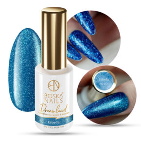 Boska Nails Dreamland 517 Estrella Brokatowy lakier hybrydowy 6ml